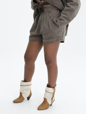Isabel Marant Shorts Nirma Dark Bronze