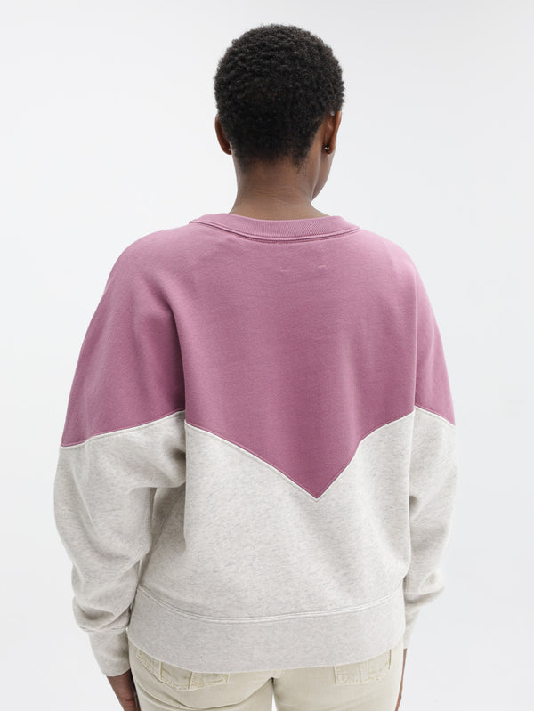 Isabel Marant Sweater Houston Mauve Mist/Ecru