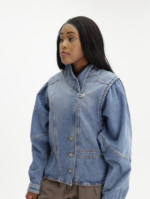 Isabel Marant Jacket Dolie Light Blue