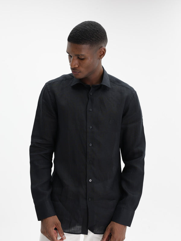 Etro Shirt Shirt Roma Logo Black
