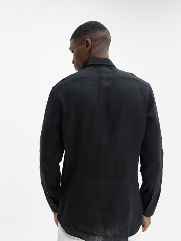 Etro Shirt Shirt Roma Logo Black