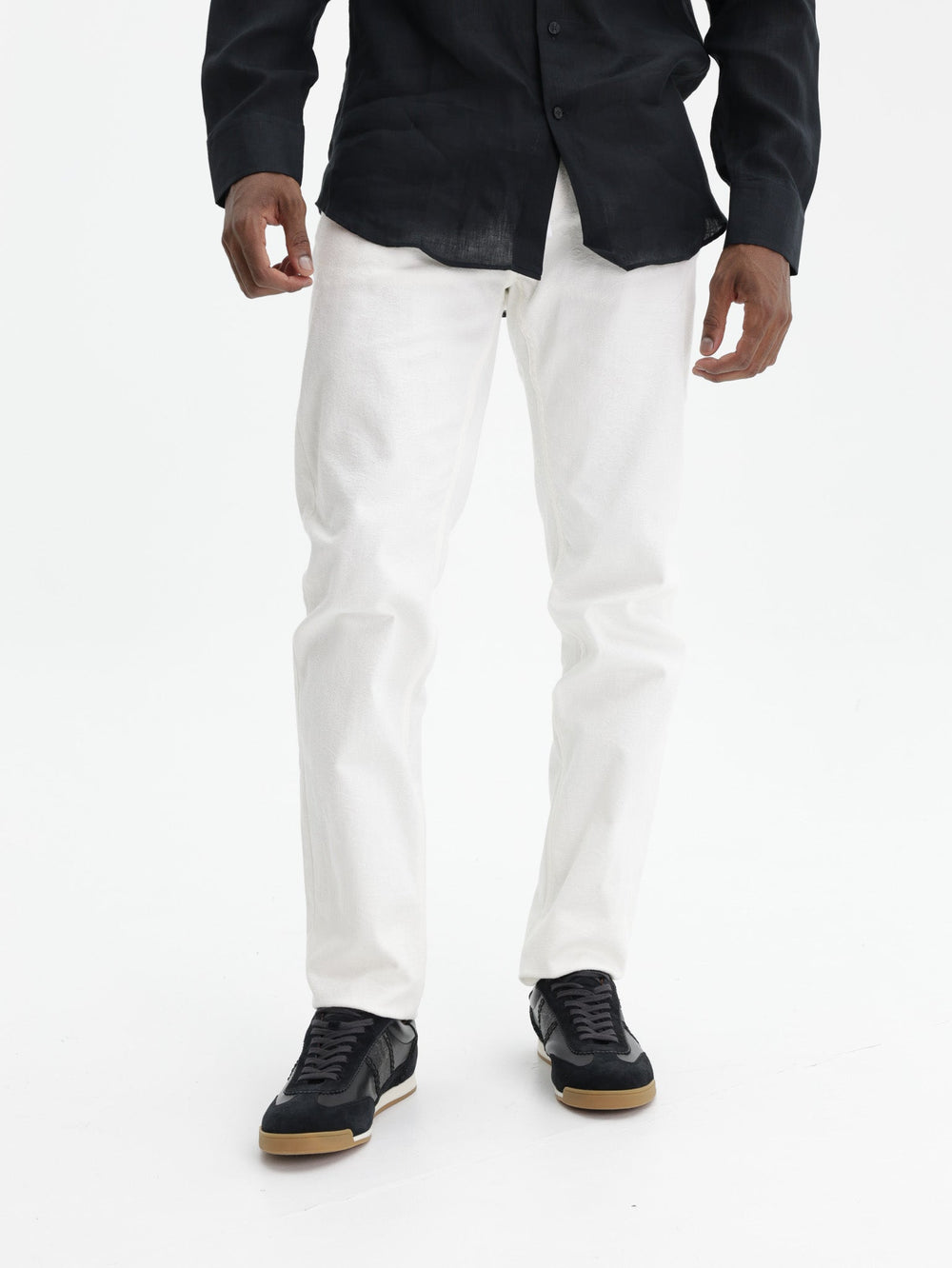Etro Pants Roma Denim  White