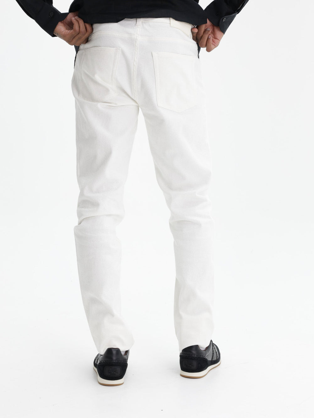 Etro Pants Roma Denim  White