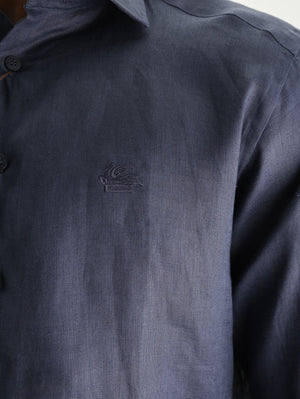 Etro Shirt Shirt Roma Logo Black