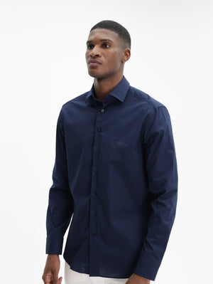 Etro Shirt Shirt Roma Logo Navy