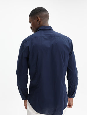Etro Shirt Shirt Roma Logo Navy
