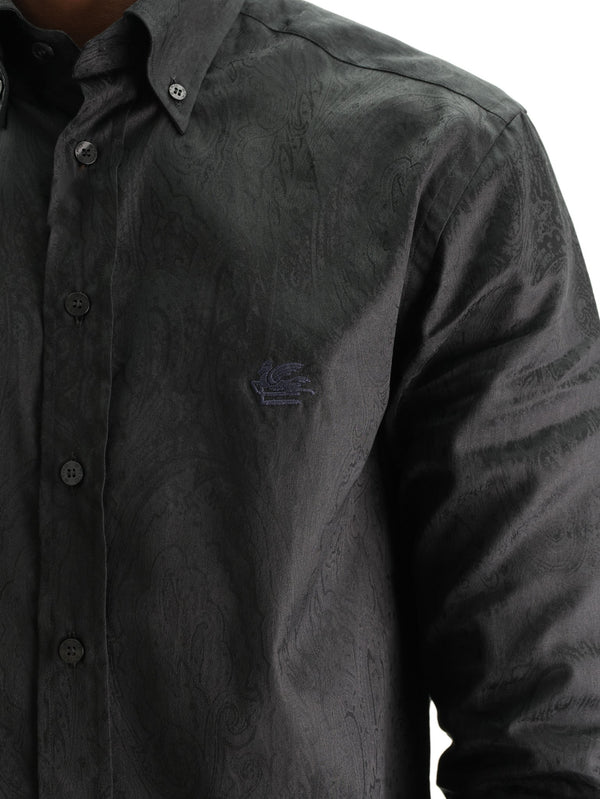 Etro Shirt Shirt Roma Logo Bd Black