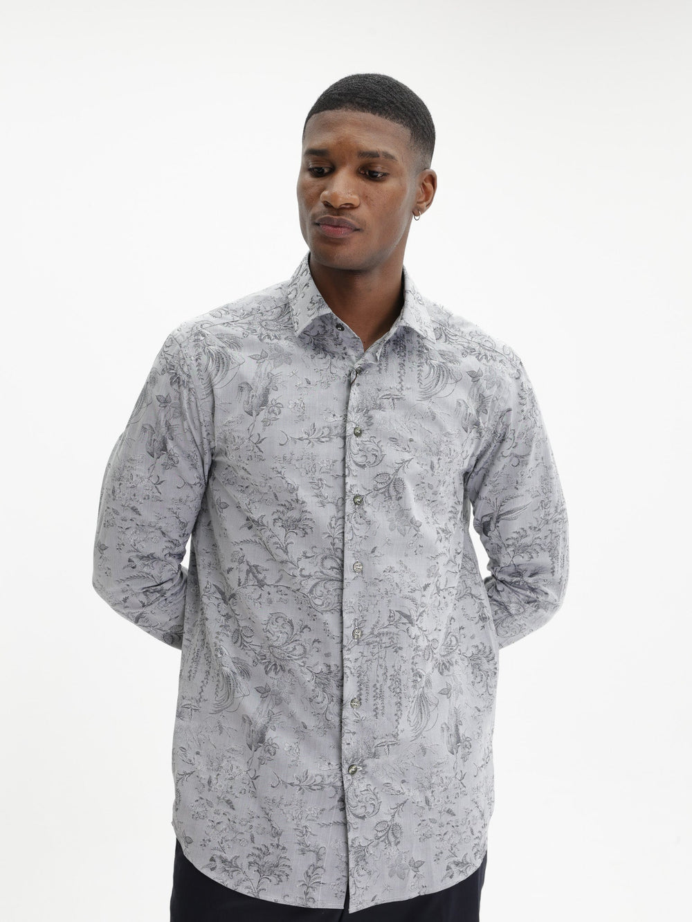 Etro Shirt Shirt Roma Grey