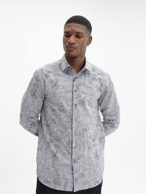 Etro Shirt Shirt Roma Grey