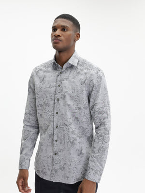 Etro Shirt Shirt Roma Grey