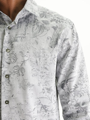 Etro Shirt Shirt Roma Grey