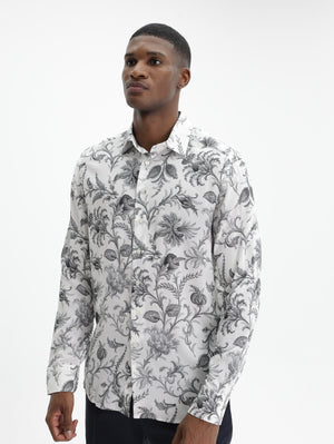 Etro Shirt Shirt Roma White-Black