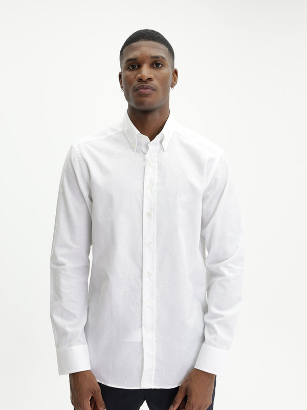 Etro Shirt Shirt Roma Logo Bd White
