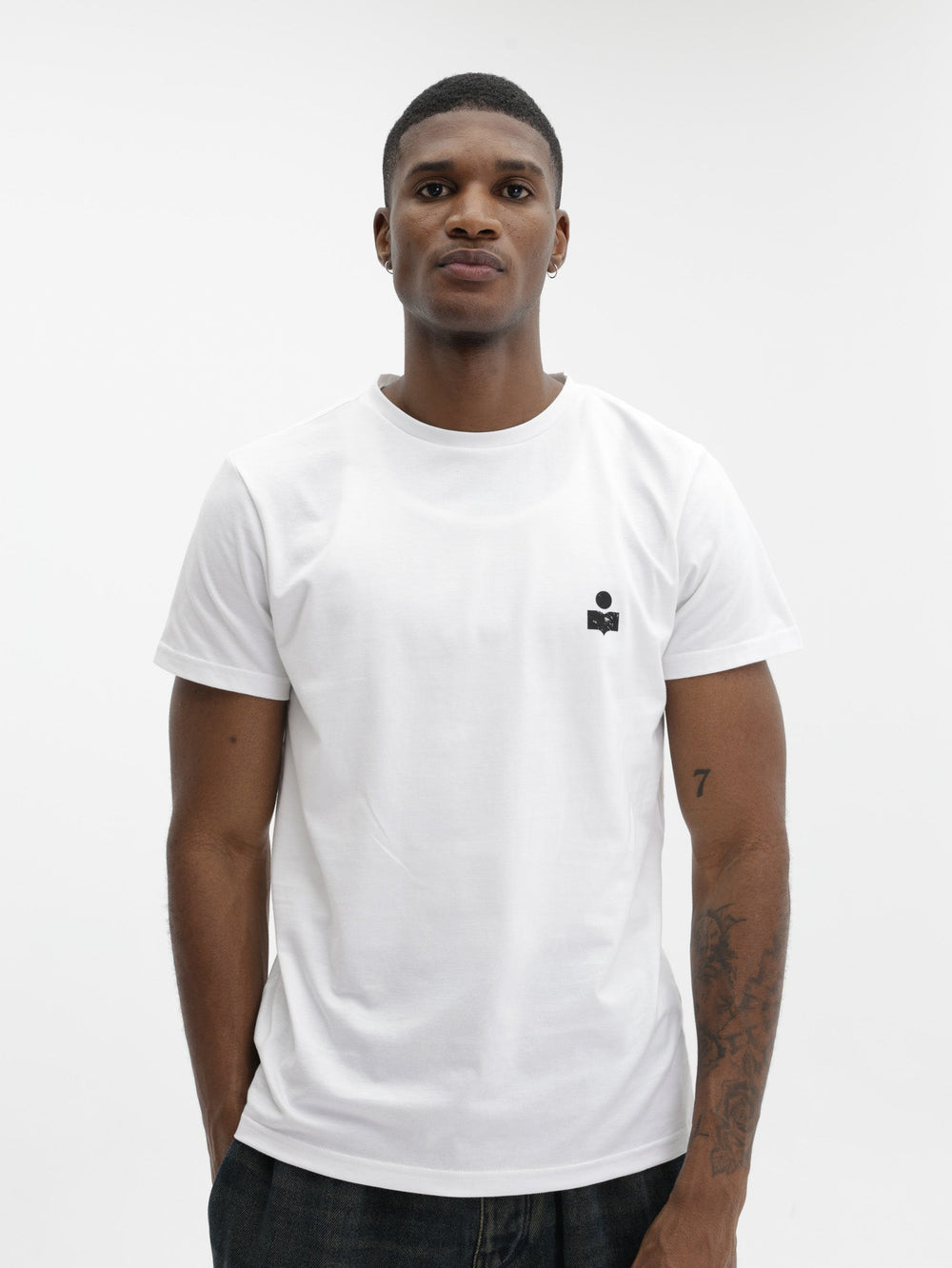 Isabel Marant T-Shirt Zafferh White-Black