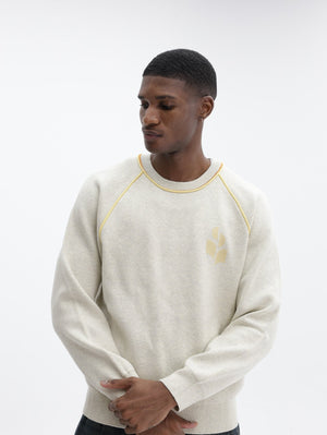 Isabel Marant Sweater Serek Pullover Rws Te 00257833 Light Grey-Light Yellow