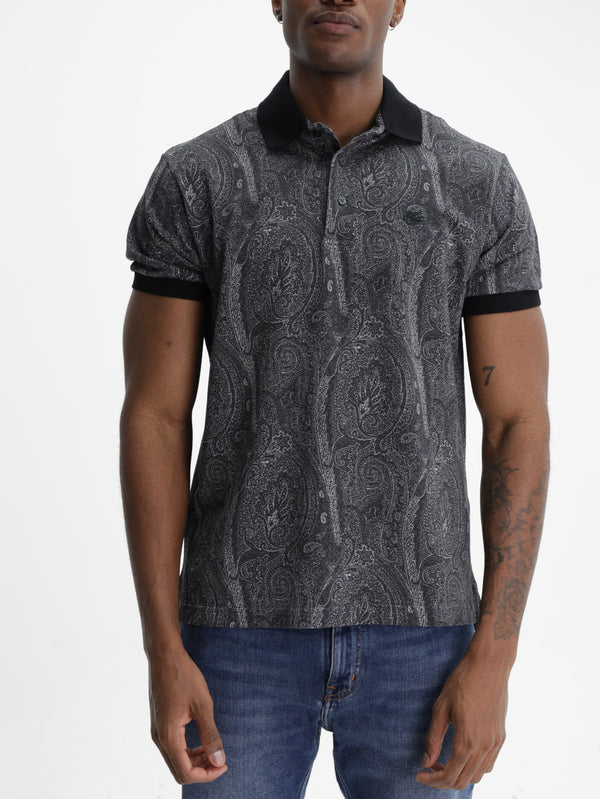Etro Golfer Roma Printed Details White