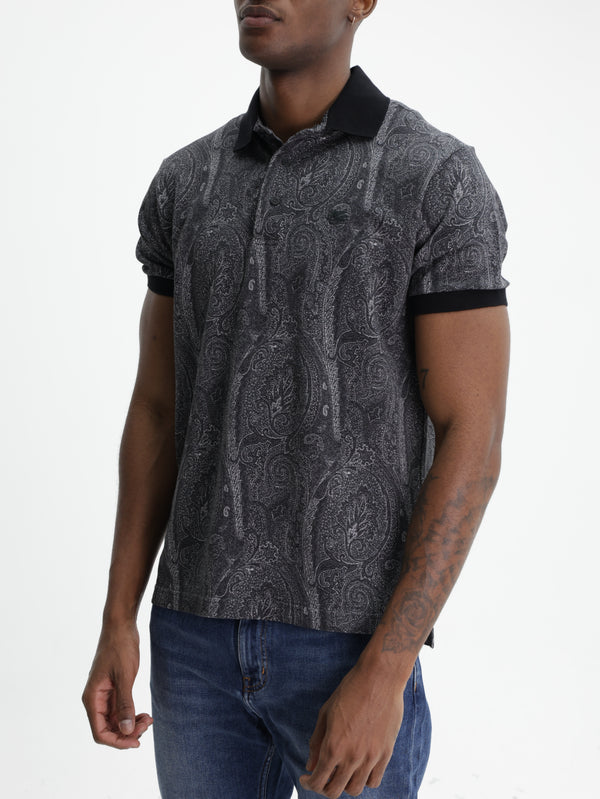 Etro Golfer Roma Printed Details White