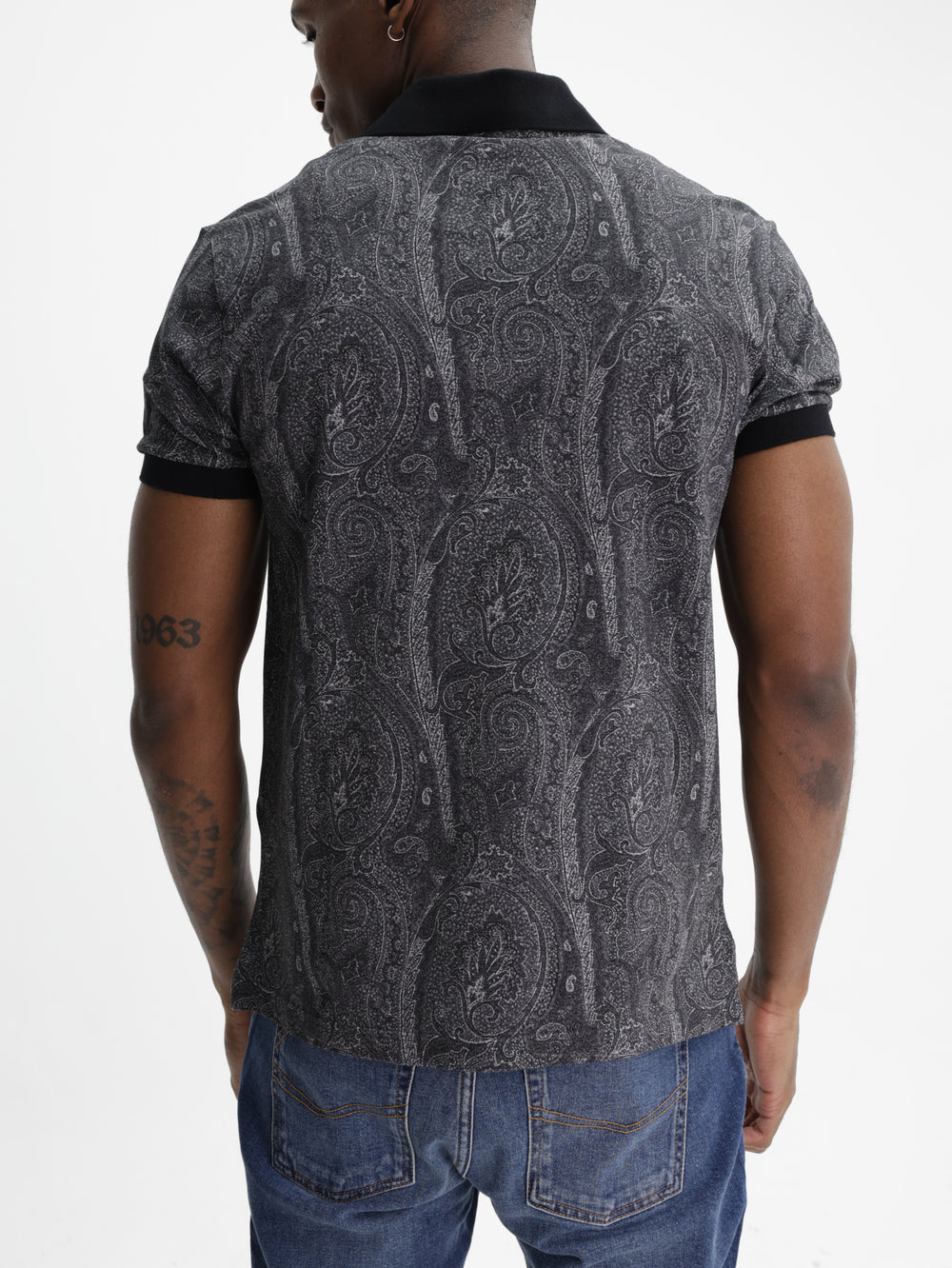 Etro Golfer Roma Printed Details White