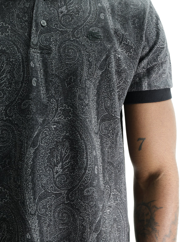 Etro Golfer Roma Printed Details White
