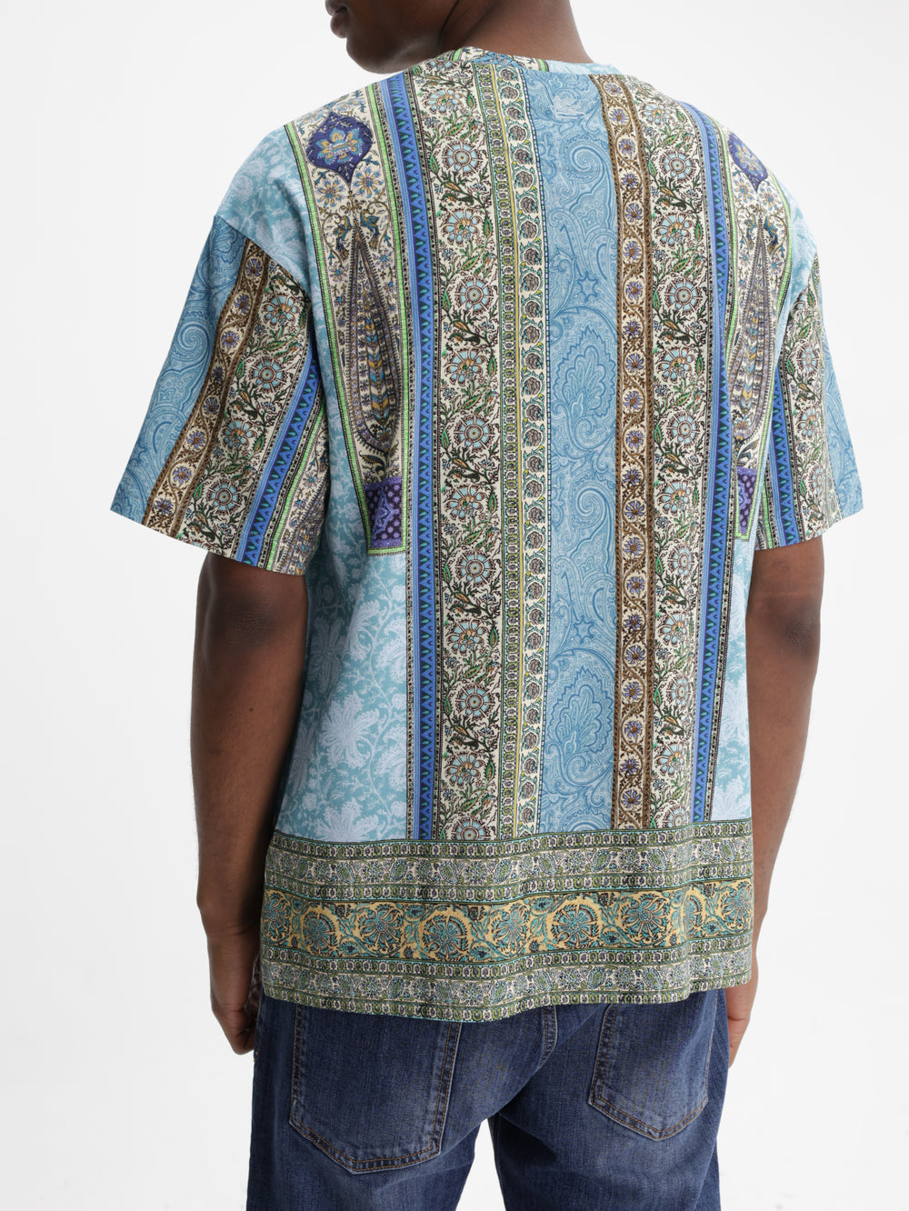 Etro T-Shirt Soho Allover Print Multi