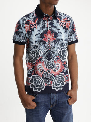 Etro Golfer Roma Allover Print Multi
