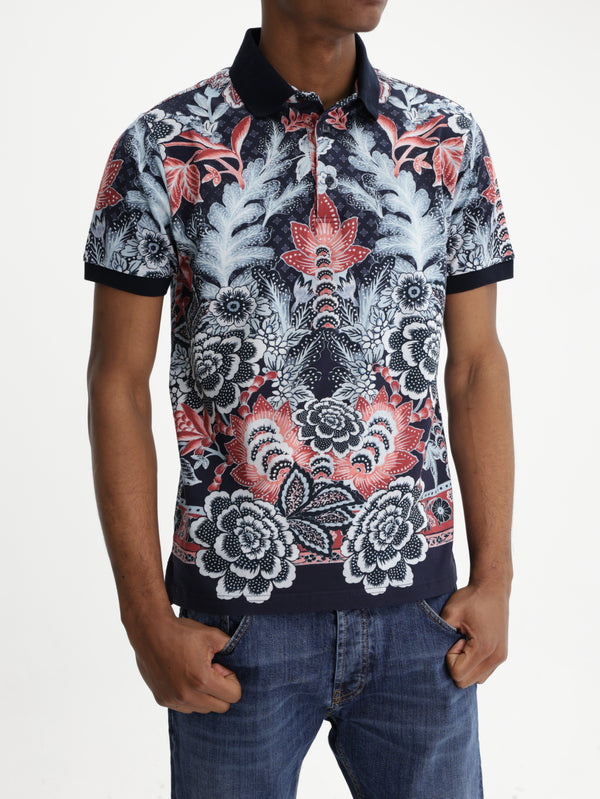 Etro Golfer Roma Allover Print Multi