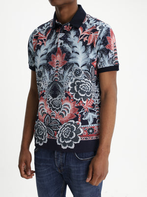 Etro Golfer Roma Allover Print Multi