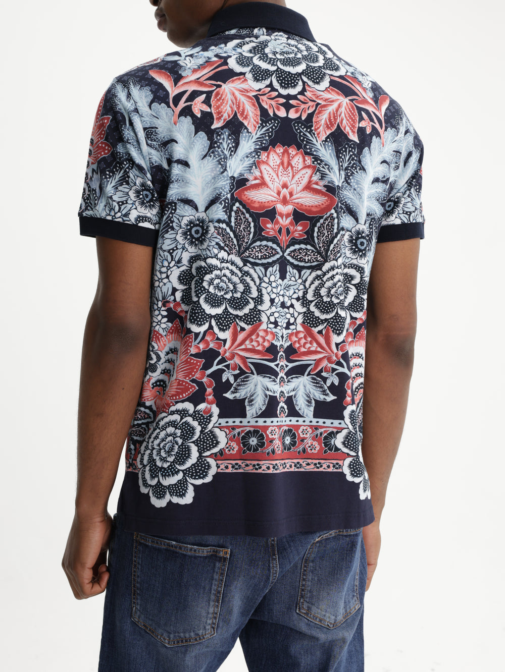 Etro Golfer Roma Allover Print Multi