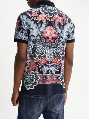 Etro Golfer Roma Allover Print Multi