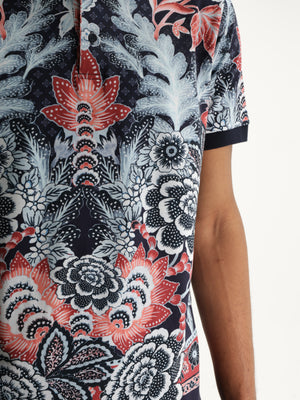 Etro Golfer Roma Allover Print Multi