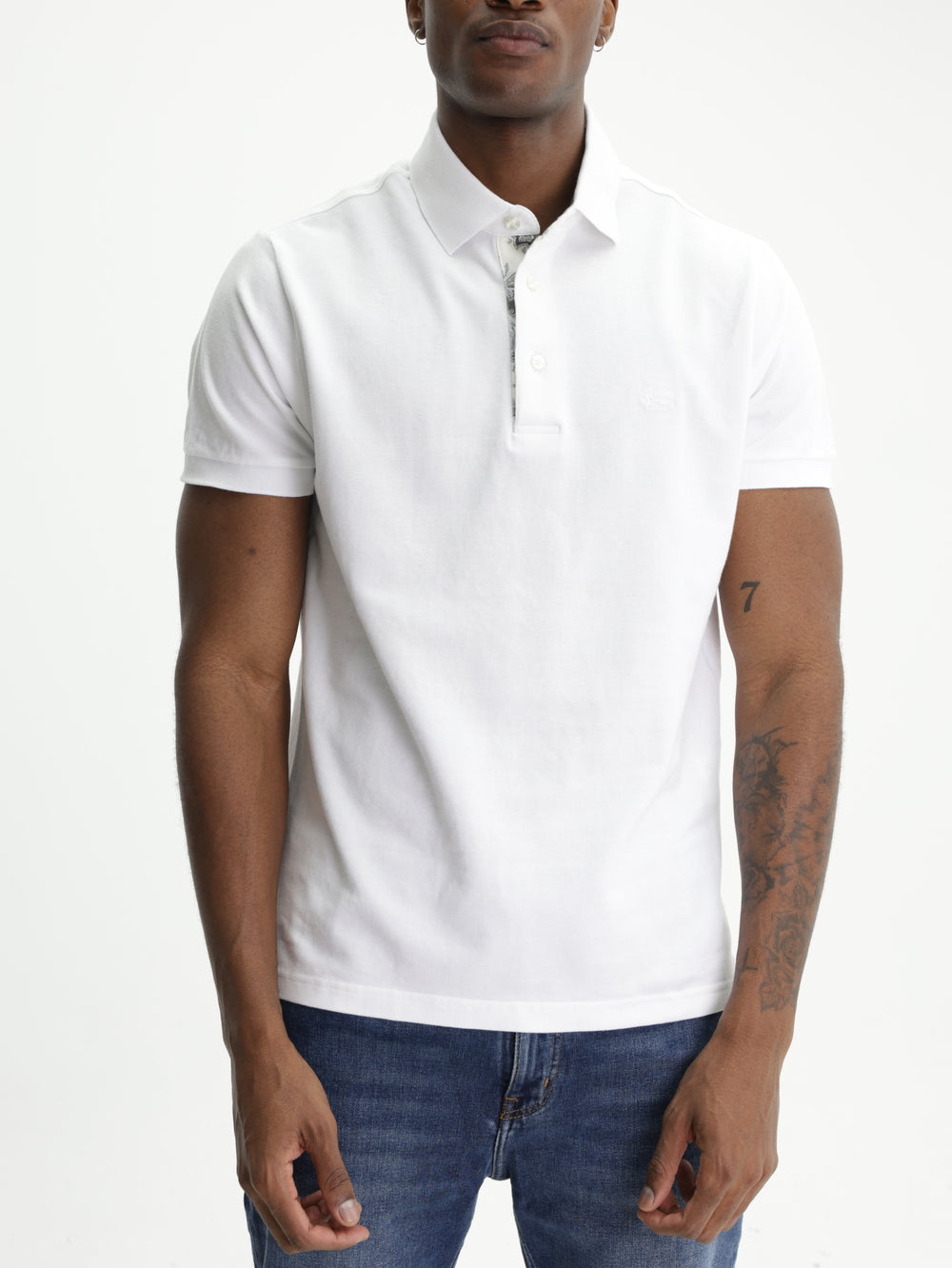 Etro Golfer Roma Printed Details White 2.0