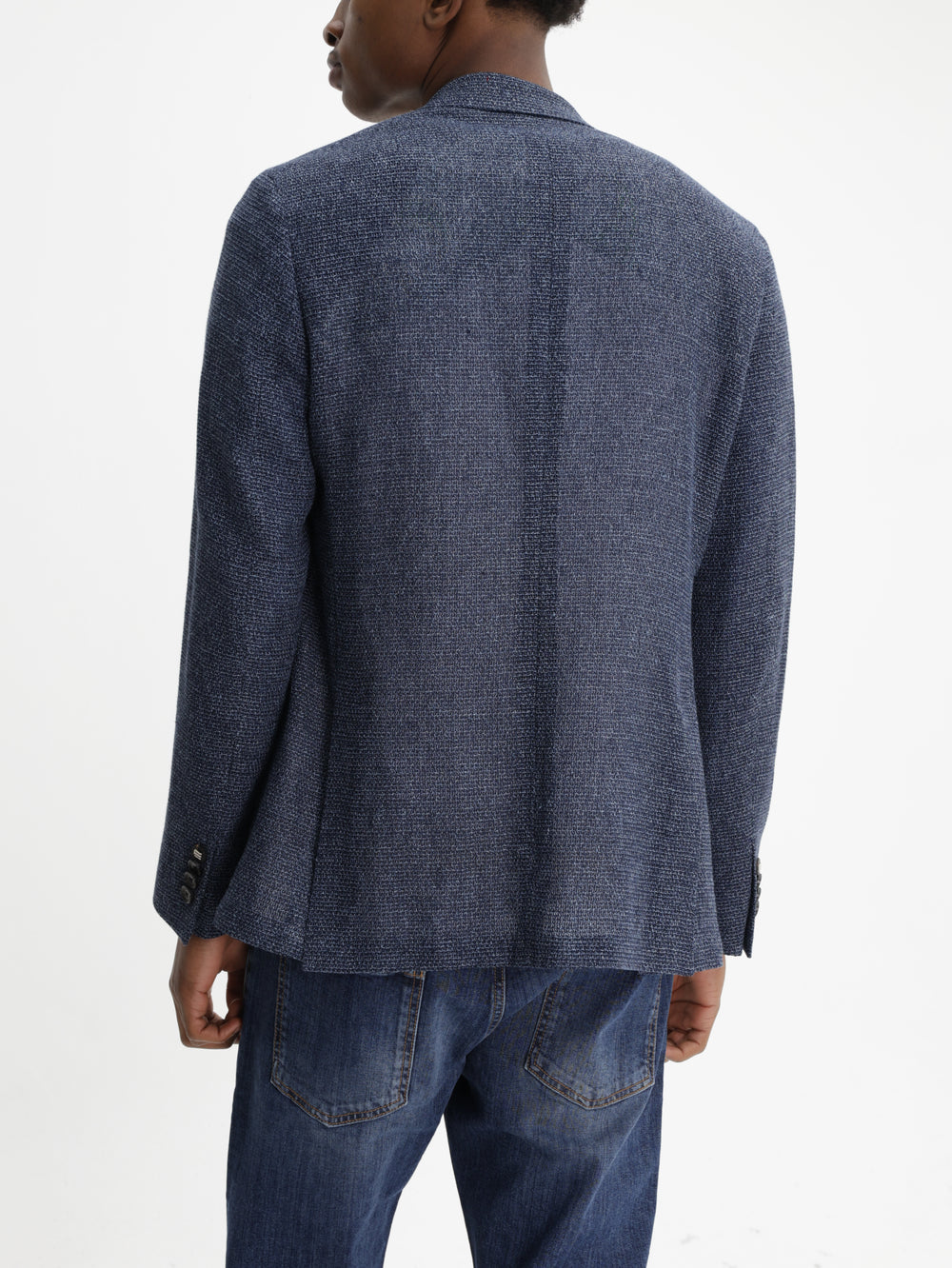 Etro Jacket Roma Sport Basting Half Lining Blazer Grey