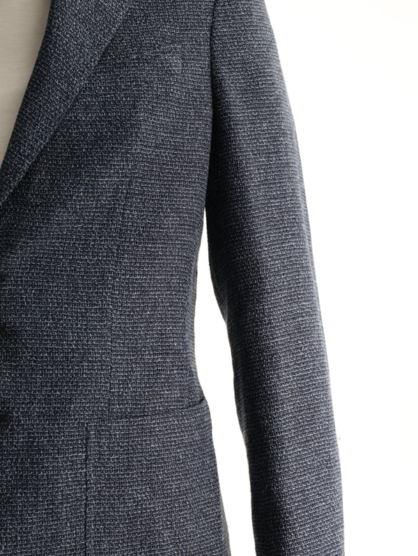 Etro Jacket Roma Sport Basting Half Lining Blazer Grey