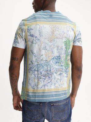 Etro T-Shirt Allover Print Multi
