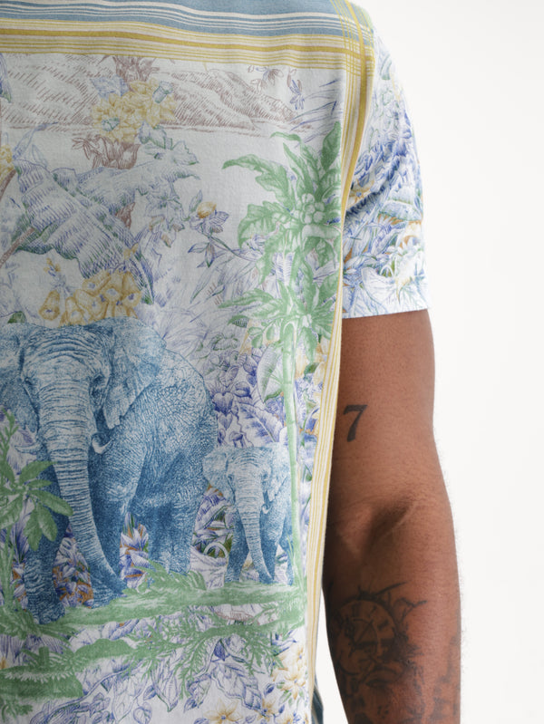 Etro T-Shirt Allover Print Multi