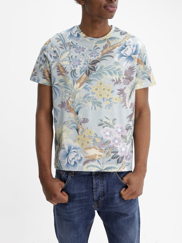 Etro T-Shirt Allover Print Multi