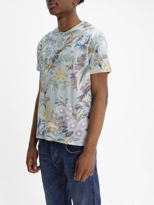Etro T-Shirt Allover Print Multi