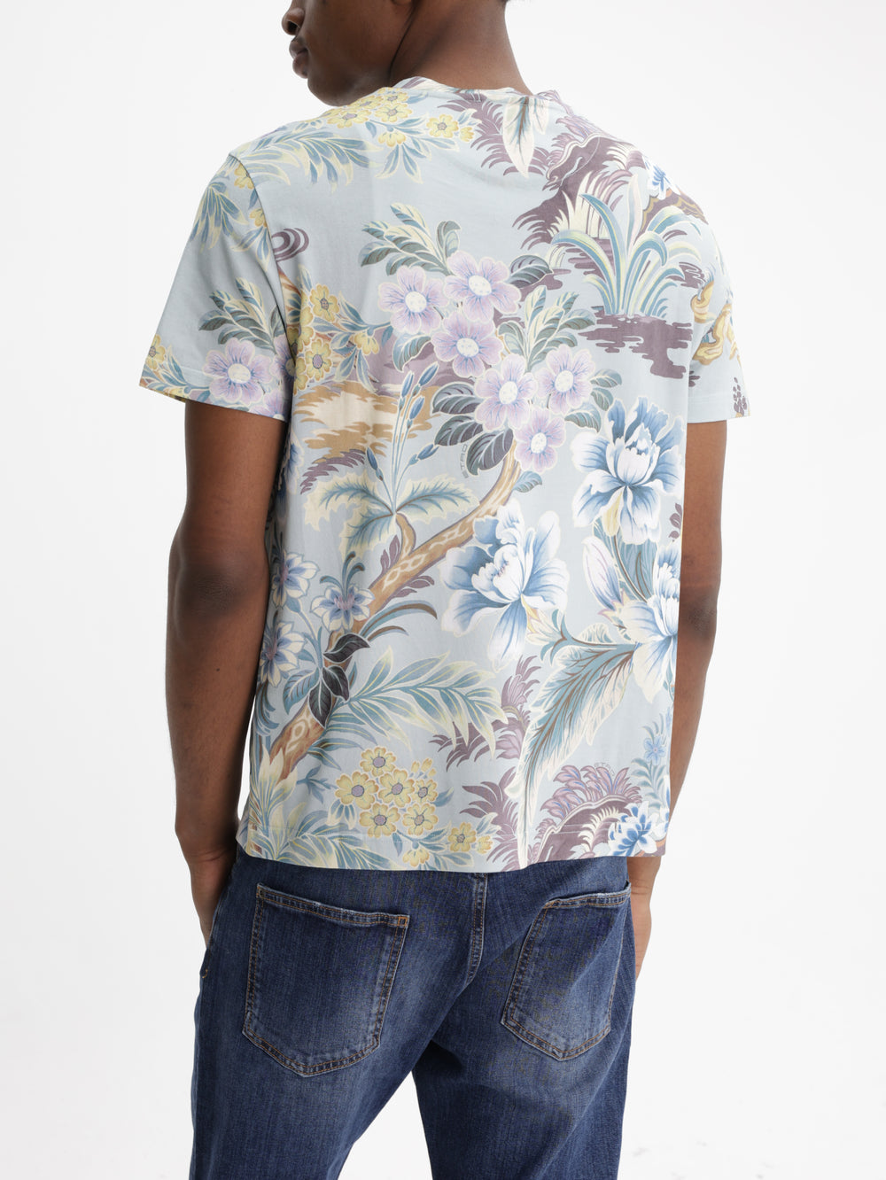 Etro T-Shirt Allover Print Multi