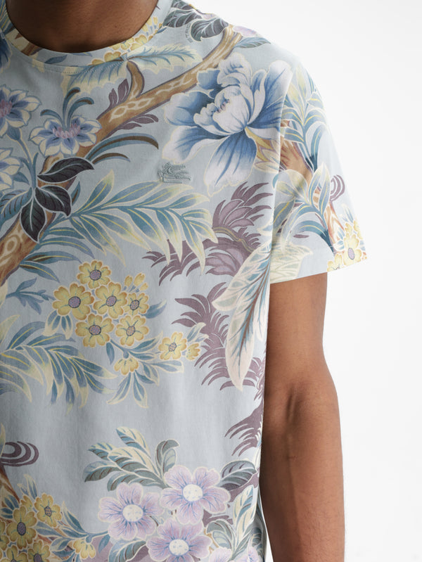 Etro T-Shirt Allover Print Multi