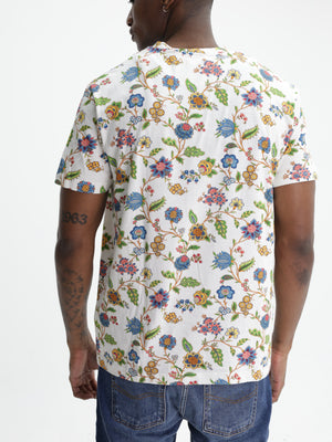 Etro T-Shirt Floral Print Multi
