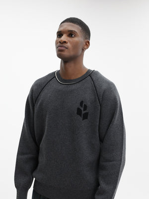 Isabel Marant Sweater Serek Pullover Anthracite-Black