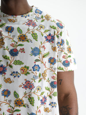 Etro T-Shirt Floral Print Multi