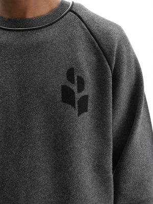 Isabel Marant Sweater Serek Pullover Anthracite-Black