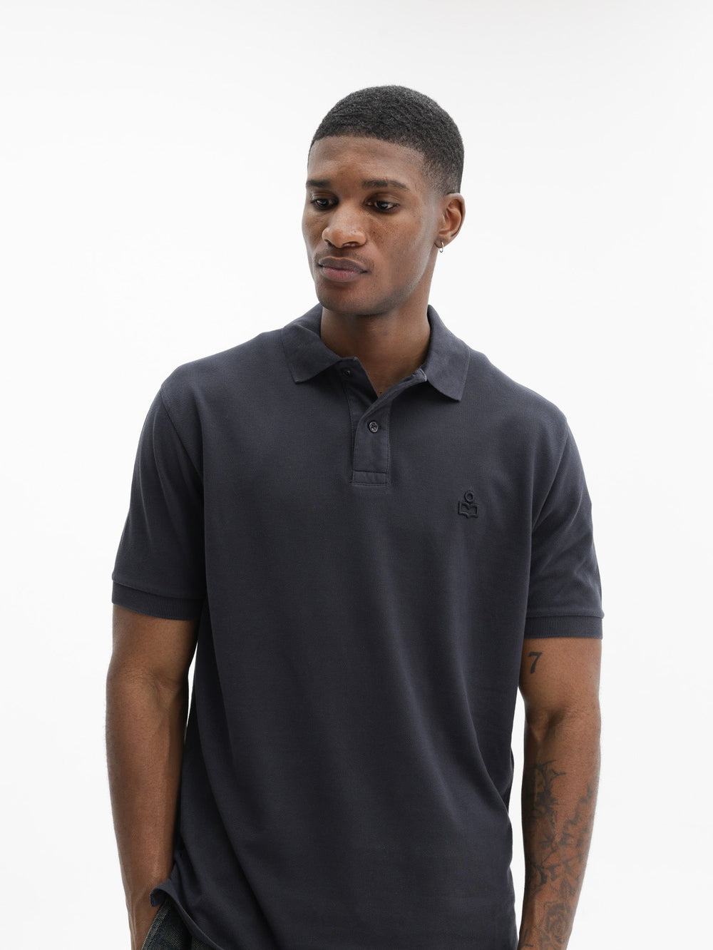 Isabel Marant Golfer Afko Plastron Faded Black