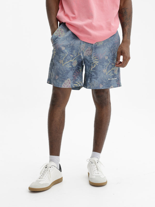Isabel Marant Shorts Hydra Blue