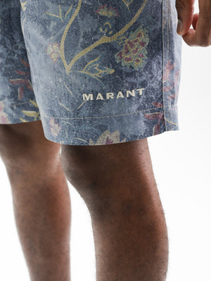 Isabel Marant Shorts Hydra Blue