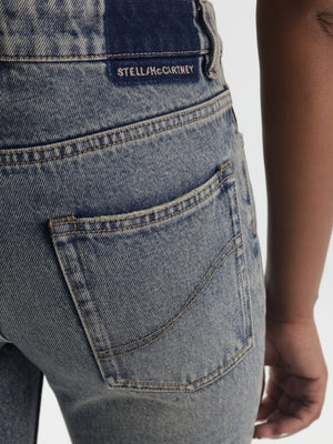 Stella Mccartney Jeans Mid Blue Kick Flare Mid Blue