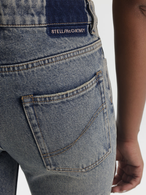 Stella Mccartney Jeans Mid Blue Kick Flare Mid Blue