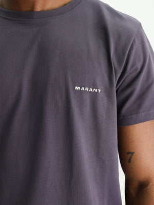 Isabel Marant Zafferh Tee Shirt Faded Night