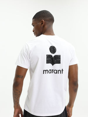 Isabel Marant Zafferh Tee Shirt White/Black